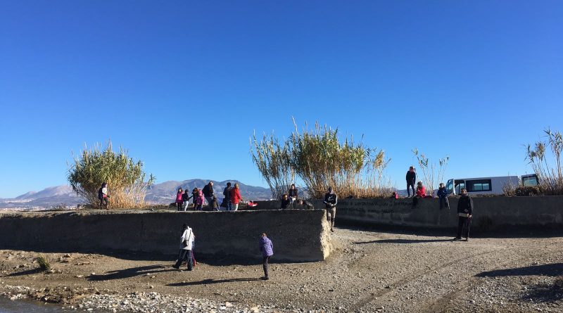 Un centenar de niños de Vegas del Genil colaboran en la limpieza de la ribera de los ríos Genil y Dílar